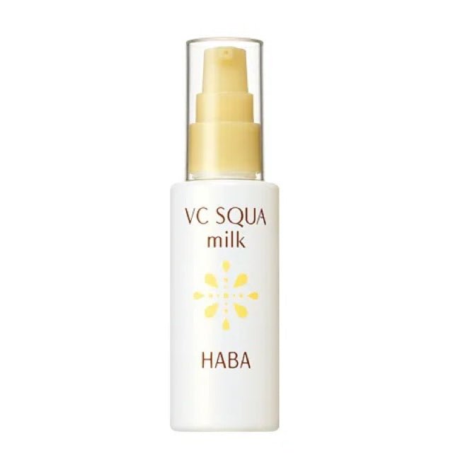 HABA 限定品無添加鲨烷VC保濕煥白乳液 60ml - La Fée Beauty