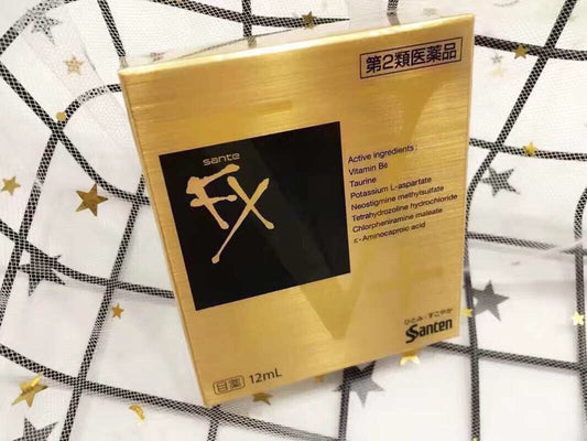 日本 參天SANTE FX V+眼藥水(金色) 12ml