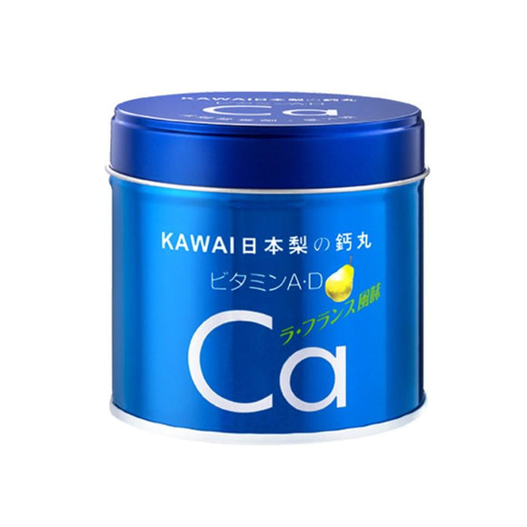 日本 KAWAI Ca梨の鈣 啤梨風味 180粒