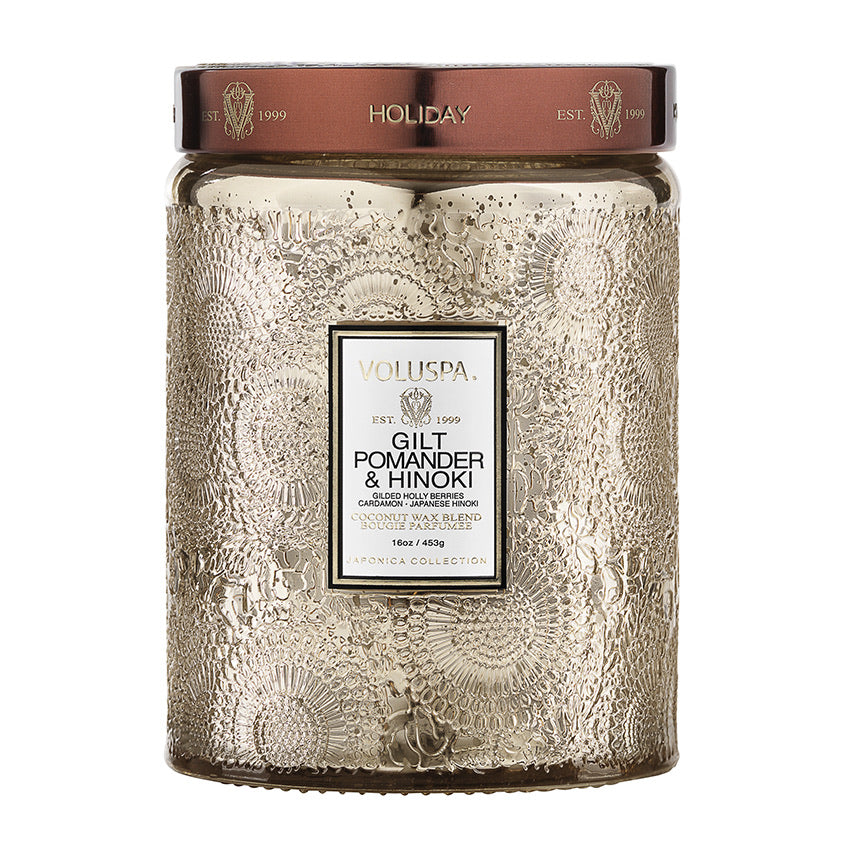Voluspa | Gilt Pomander & Hinoki 黃金香囊&檜木 16oz