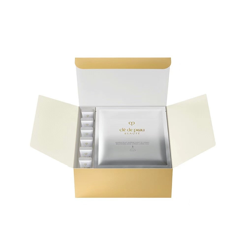 日本Cle de Peau Beaute 肌膚之鑰 BRIGHTENING MASK TREATMENT SUPREME|高效煥采亮白護理面膜 6 Sets