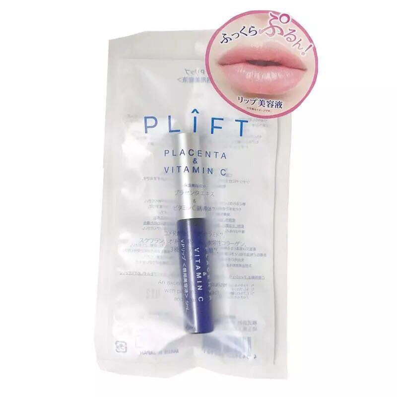 日本PLIFT PLACENTA & VITAMIN C LIP ESSENCE PLIFT 唇部胎盤素維生素C.精華6ML – La Fée Beauty