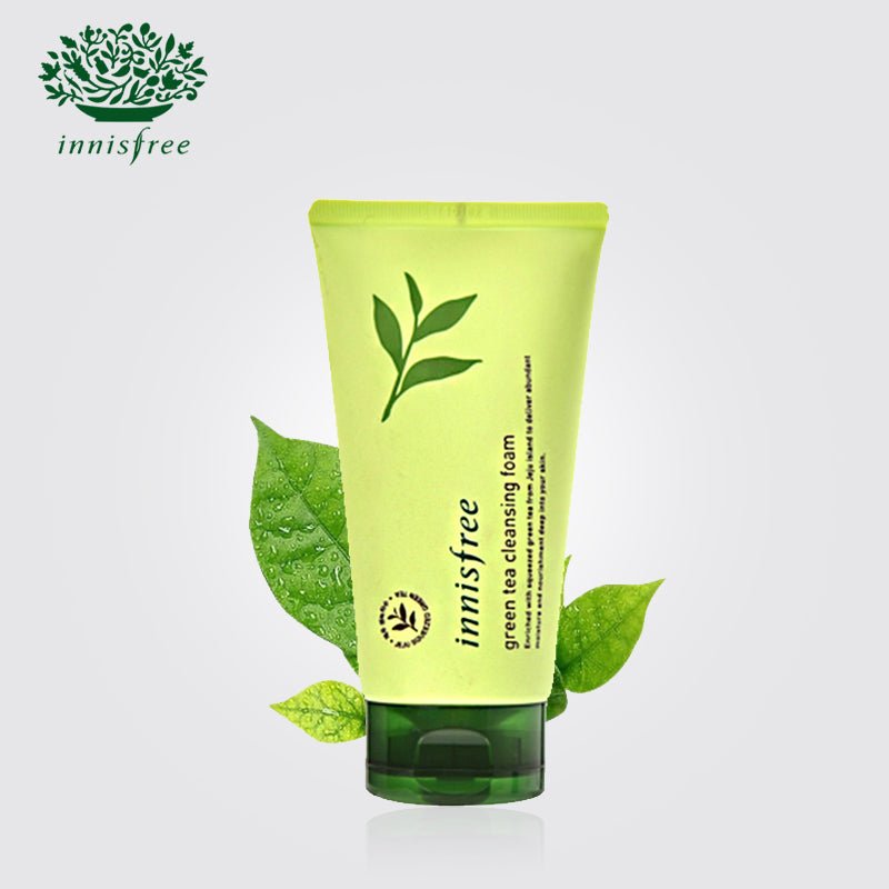 Innisfree 綠茶保濕潔面膏 150ML - La Fée Beauty