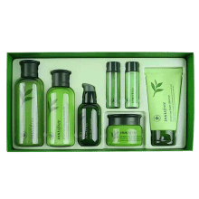 Innisfree 悅詩風吟 綠茶精萃保濕平衡水乳套裝禮盒 綠茶水乳7件套盒 - La Fée Beauty
