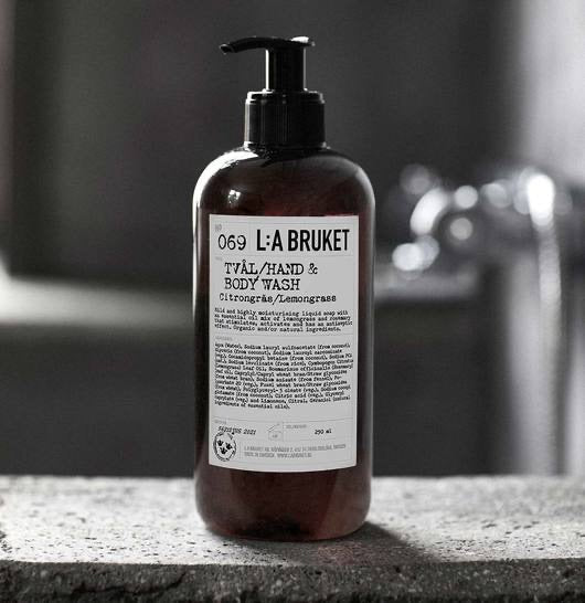 L:A BRUKET N°069 檸檬草/香茅沐浴液 450ML - La Fée Beauty