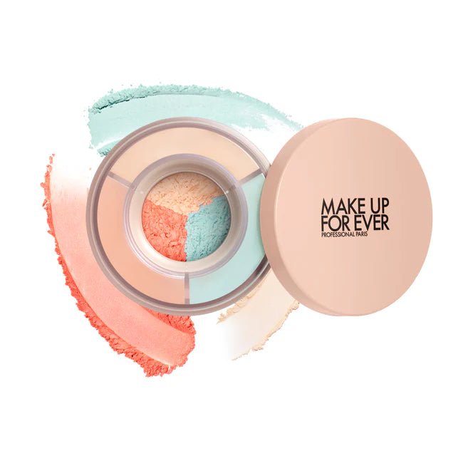 法國 Make Up Forever 高清持妝三色透亮蜜粉 8g - La Fée Beauty