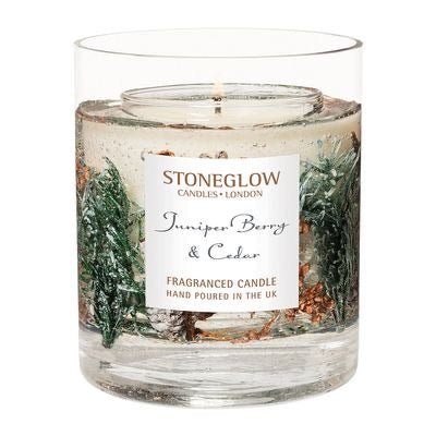 英國 STONEGLOW 天然香氛蠟燭 Juniper Berry & Cedar 杜松子與雪松 - La Fée Beauty