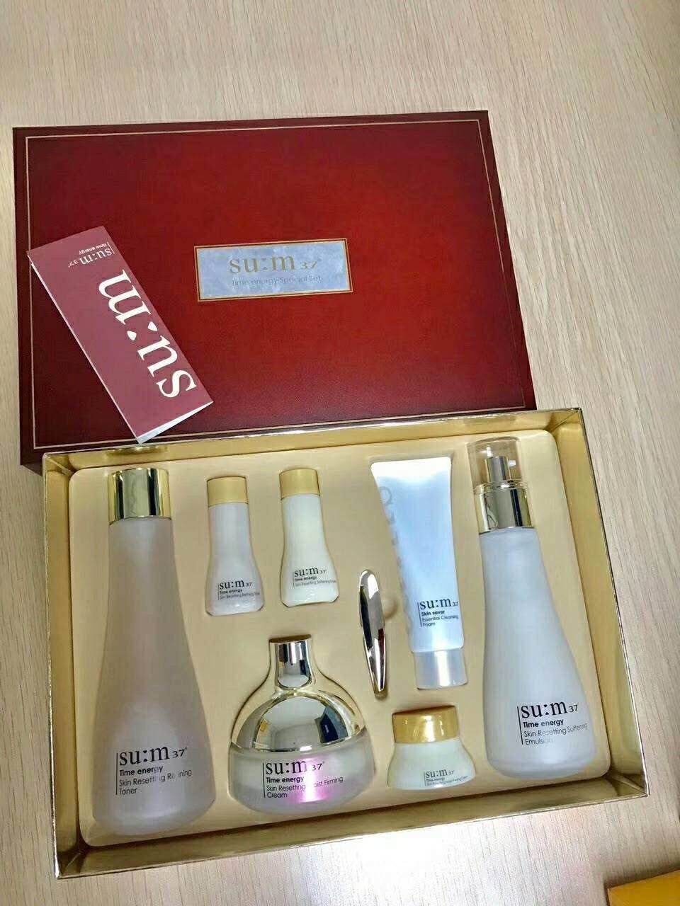 SU:M37° 呼吸蘇秘 時光能量新肌修護水乳霜三件套盒 - La Fée Beauty