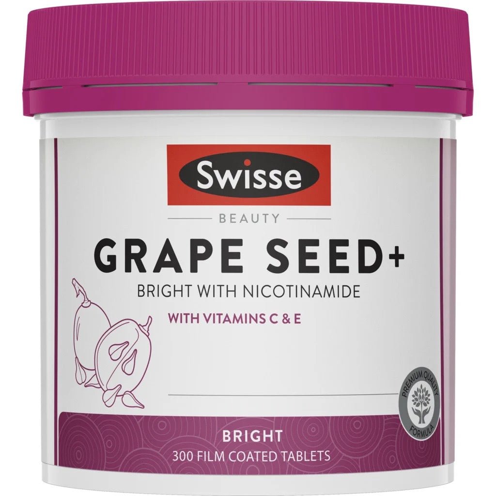 澳洲 Swisse Ultiboost 升級版 高含量葡萄籽精華+烟酰胺 300片膠囊 - La Fée Beauty