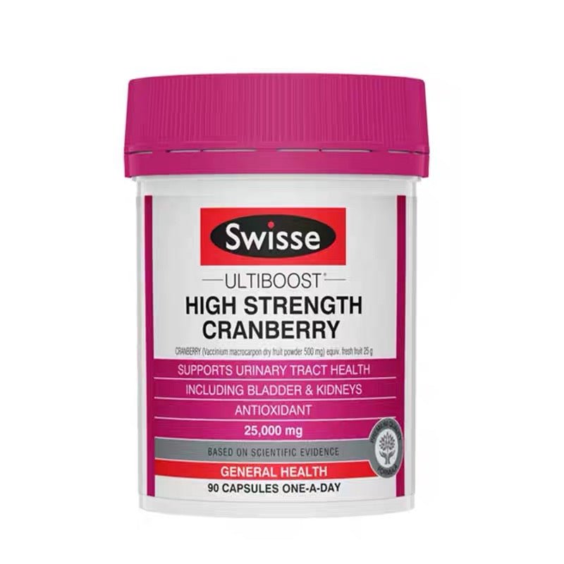 澳洲 Swisse Ultiboost 高濃度蔓越莓精華 30粒/90粒裝 - La Fée Beauty