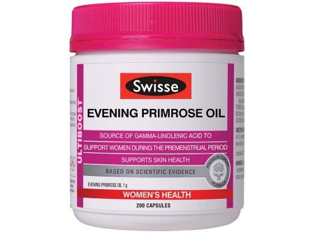 澳洲 Swisse Ultiboost 月見草Evening Primrose Oil 200粒 - La Fée Beauty