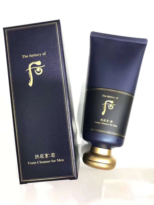 THE HISTORY OF WHOO 后 Foam Cleanser for Men 拱辰享 君 泡沫潔面膏 180ml - La Fée Beauty