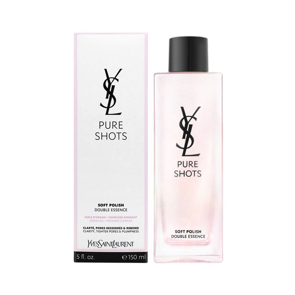 YSL 聖羅蘭 PURE SHOTS SOFT POLISH ESSENCE 柔光雙效精華 150ML - La Fée Beauty
