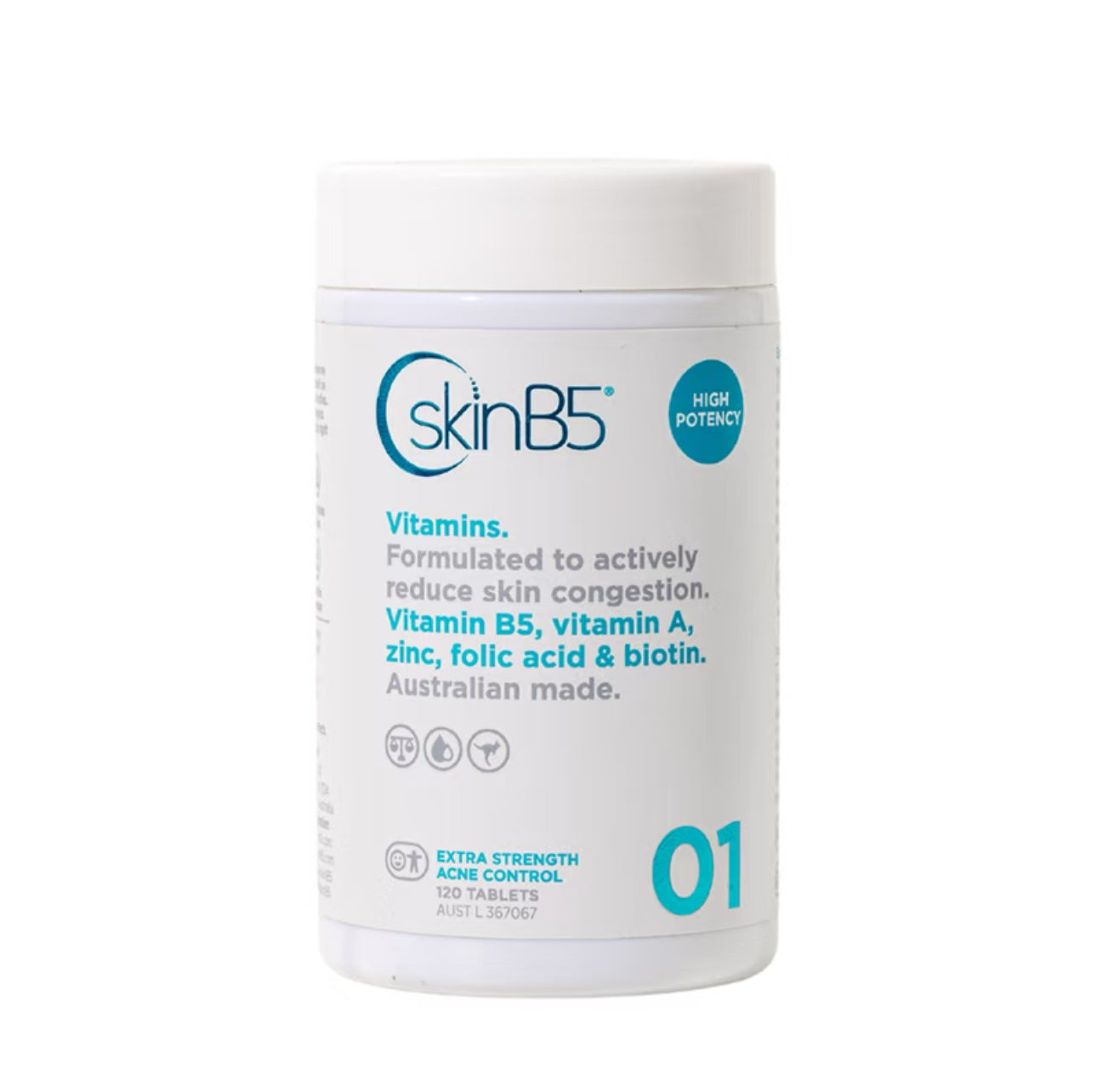 SkinB5 Extra Strength Acne Control Vitamins 特強痤瘡控製片