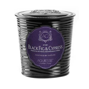 AQUIESSE 香氛蠟燭 Black Fig & Cypress 黑色無花果與絲帕 鐵皮杯 312g