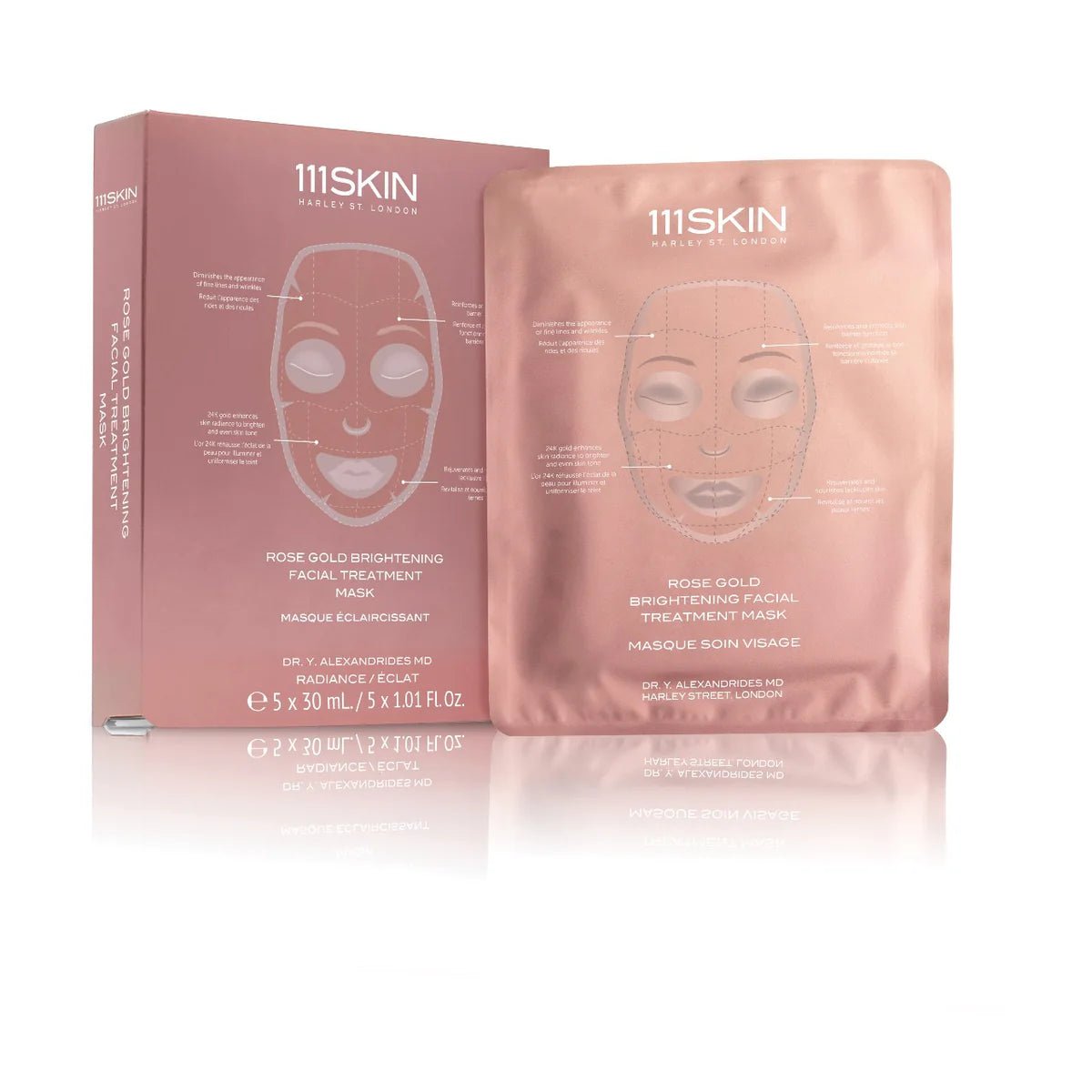111SKIN 粉色時空穿越面膜 5片 - La Fée Beauty