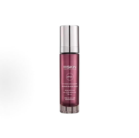 111SKIN REPAIR SUNSCREEN SPF50+ 紫鎏金防曬霜 養膚輕盈不搓泥 SPF50+PA++++ 50ml - La Fée Beauty