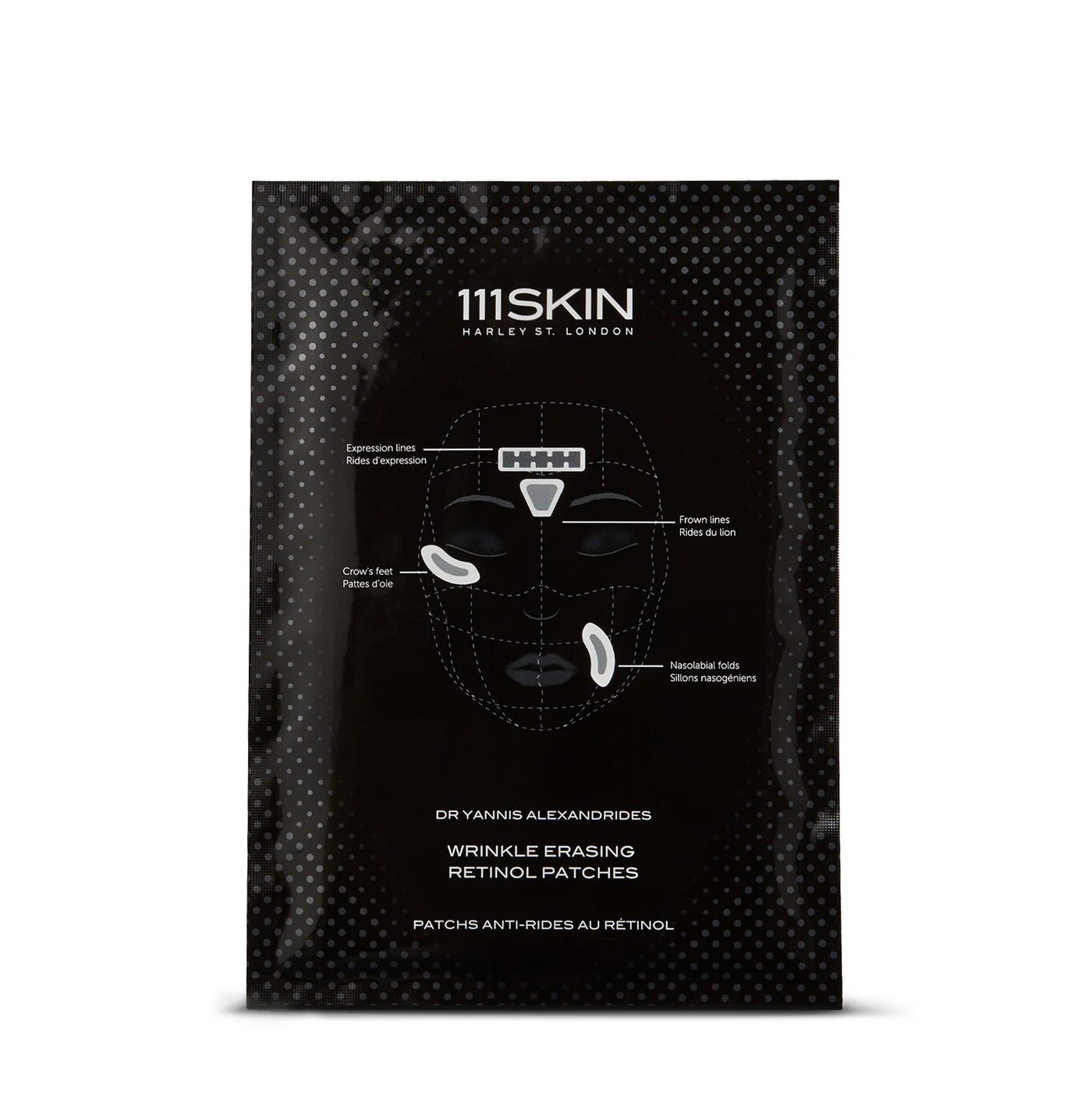 111SKIN WRINKLE ERASING RETINOL PATCHES 黑鑽視黃醇面膜 35g x 3片 - La Fée Beauty