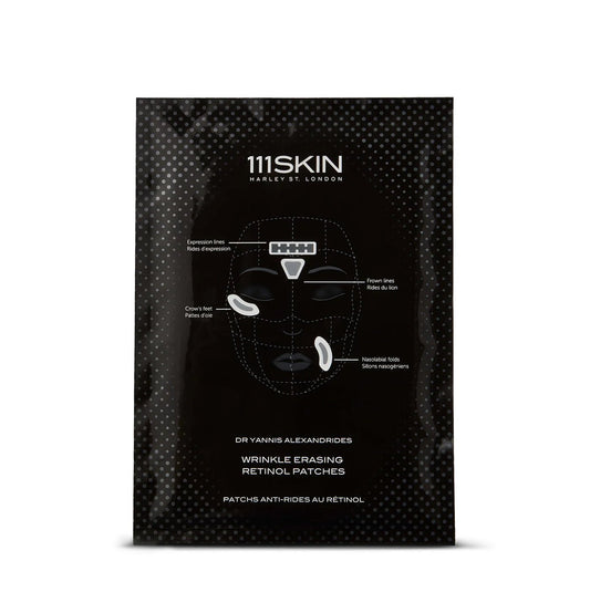 111SKIN WRINKLE ERASING RETINOL PATCHES 黑鑽視黃醇面膜 35g x 3片 - La Fée Beauty