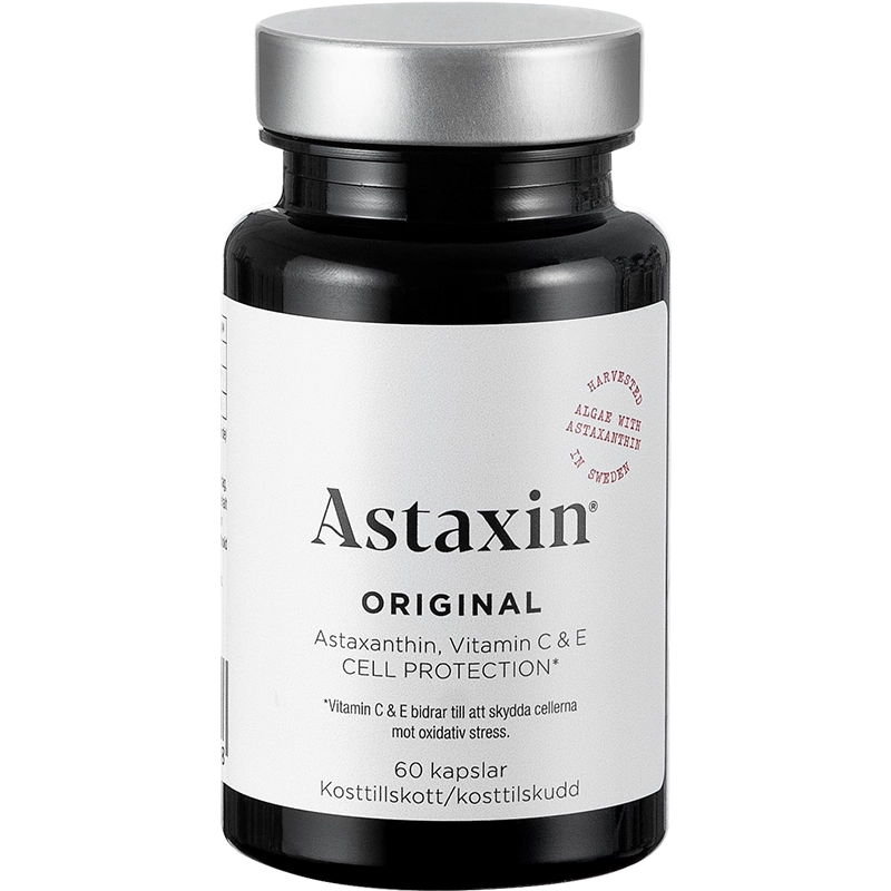 瑞典 ASTAXIN 經典款蝦青素 120粒