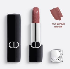 Dior 迪奥 巴黎奧運限定 新版 傲姿持色啞緻唇膏 #720 ICONE 豆沙紅棕 3.5g