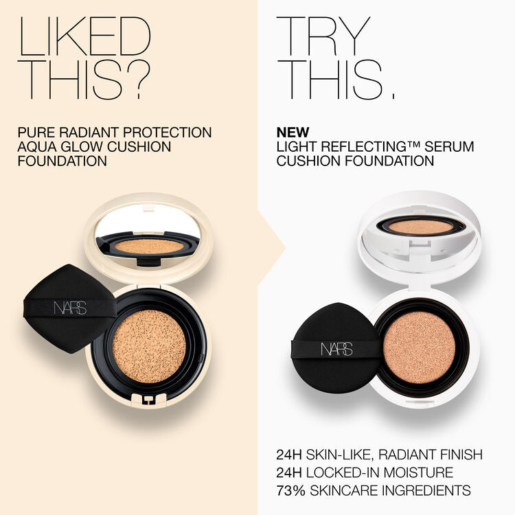 NARS 全新 LIGHT REFLECTING™ 亮肌精華氣墊粉底 SPF 50+/PA++