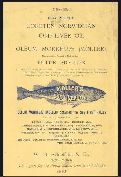挪威 MOLLER'S 深海鱈魚液體魚肝油(檸檬味) 250ml