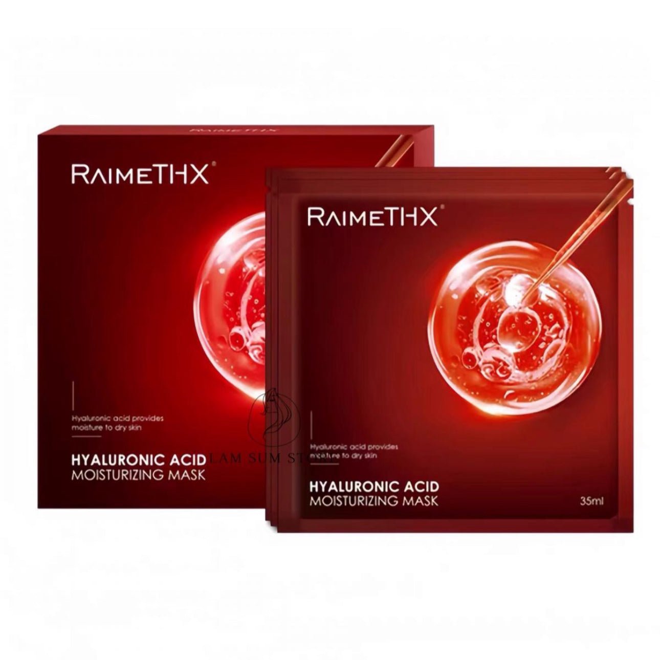 24年新版 韓國 RaimeThx 雷美特絲 Plus 5D水光針劑面膜 35mlX5片 帶防偽碼 - La Fée Beauty