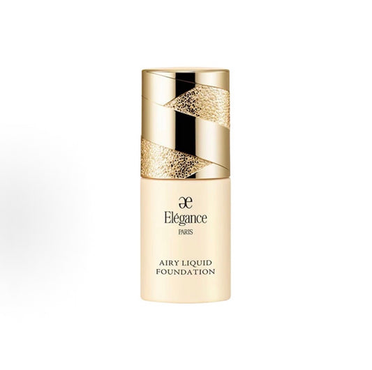Elegance AIRY LIQUID FOUNDATION 水潤輕薄 粉底液 自然氣色 30ml