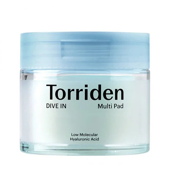 韓國 TORRIDEN DIVE-IN Low Molecule Hyaluronic Acid Multi Pad 低分子透明質酸爽膚棉片 1盒80片