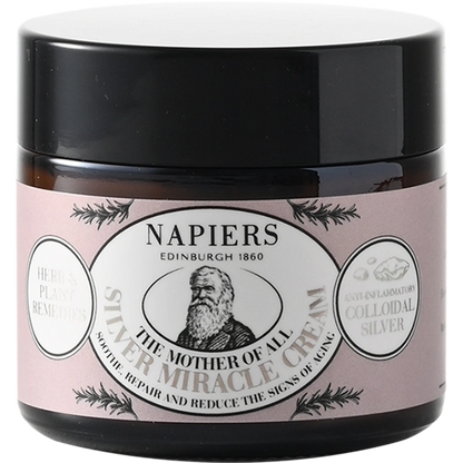 英國 Napiers SILVER MIRACLE CREAM微銀舒敏安心面霜60ml 修復油敏痘肌