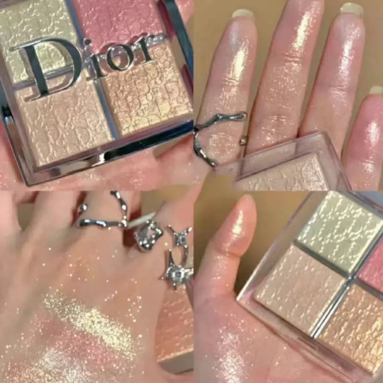 Dior 專業後台光影組合 #004 Rose Gold 仙氣爆 舊版