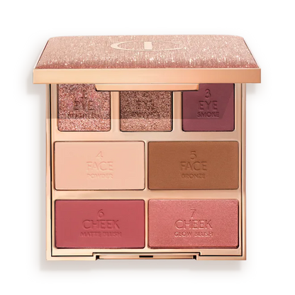 CHARLOTTE TILBURY 面部綜合彩妝盤 HOLLYWOOD INSTANT LOOK IN A PALETTE #DREAMY, BRONZED BEAUTY