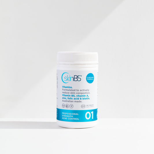 SkinB5 Professional Strength Acne Control Vitamins  臨床加強版 特強痤瘡控製片 180粒