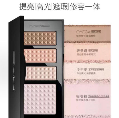 MAC 面部彩妝綜合盤 四色修容 提亮生薑高光遮瑕陰影一體 易上色服帖修飾輪廓 15g
