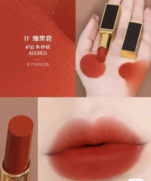 TOMFORD 柔霧緞采唇膏【細黑管】#50 Adored 3.3g