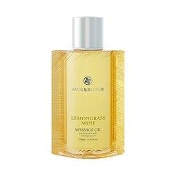 泰國 BATH&BOOM LEMONGRASS MINT MASSAGE OIL 檸檬草薄荷植物按摩油 170ml