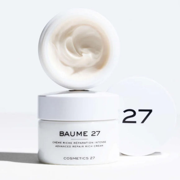 法國 COSMETICS Baume 27 Crème Riche 積雪草細胞修護面霜 乾敏退紅