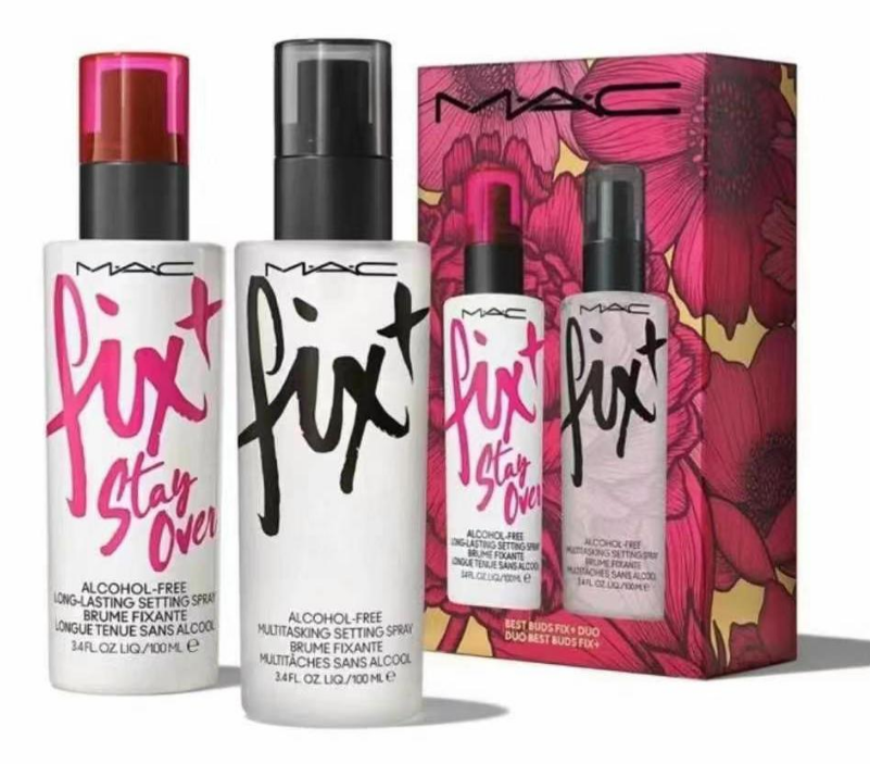 MAC 定妝噴霧雙支裝 : 妝前瞬間定妝噴霧 Fix+ Stay Over 長效定妝噴霧 100ml*2