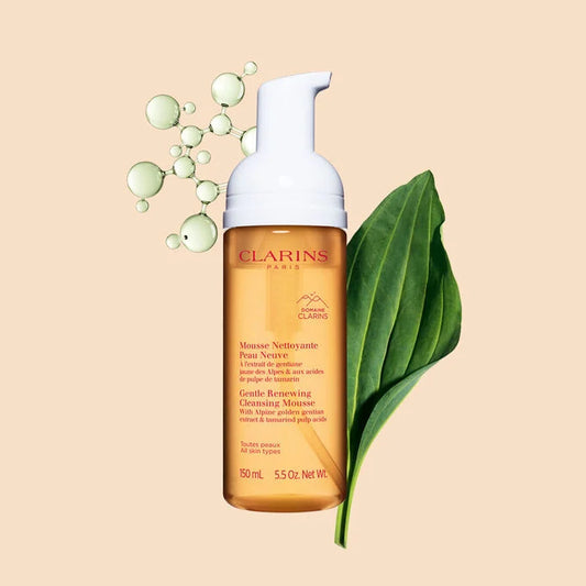 CLARINS 嬌韻詩 植萃煥膚潔面慕斯(任何肌膚適用) 150ml