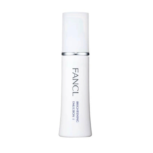 FANCL 美白淡斑鎖水乳液 30ml + 美白淡斑化妝水 30ml 套