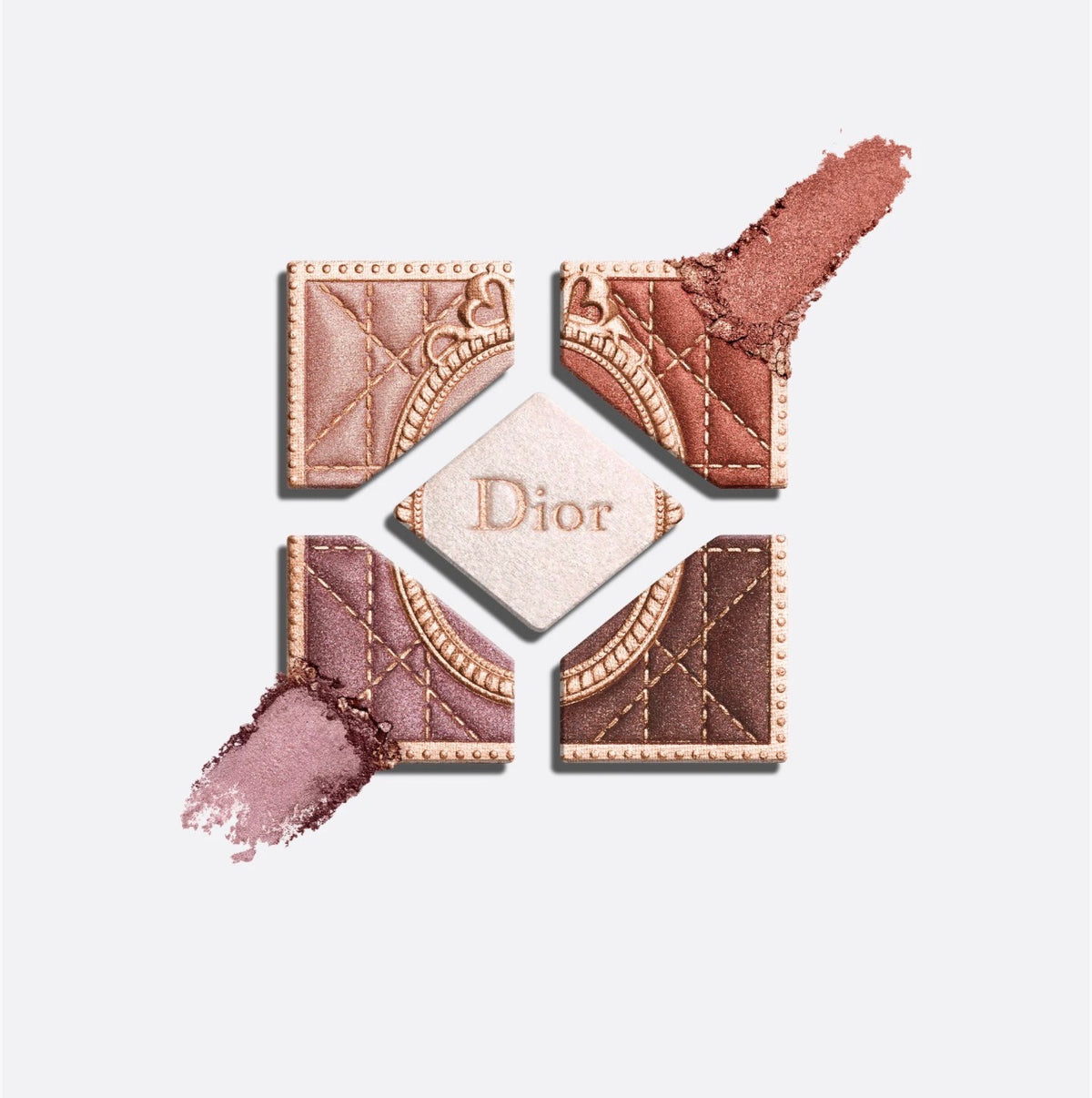 Dior 2026聖誕限定 高級訂製五色眼影 #623 Cinnamon Glaze