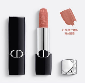 Dior 迪奥 巴黎奧運限定 新版 傲姿持色啞緻唇膏 #100 Forever Nude Look 杏仁烤奶3.5g