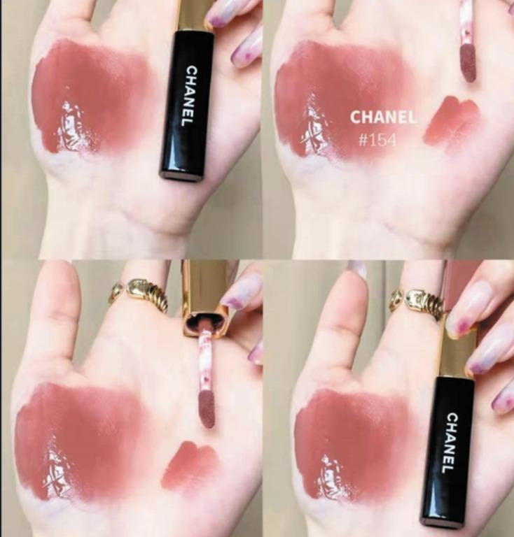 CHANEL 香奈兒LE ROUGE DUO ULTRA TENUE 雙頭唇彩#154 INTENSE