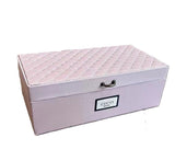 Gucci 古馳 專櫃粉色碎花首飾盒化妝箱