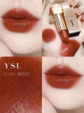 YSL 方管新色 #1966 泫雅 寶石棕紅