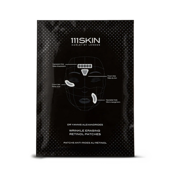 111SKIN WRINKLE ERASING RETINOL PATCHES 黑鑽視黃醇面膜 3片