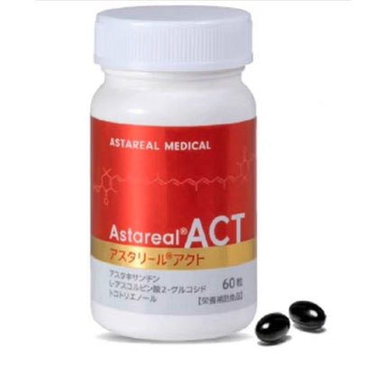 日本 專利成份 AstaReal® ACT 蝦(藻)紅素 60粒/約30日分量 護肝必備