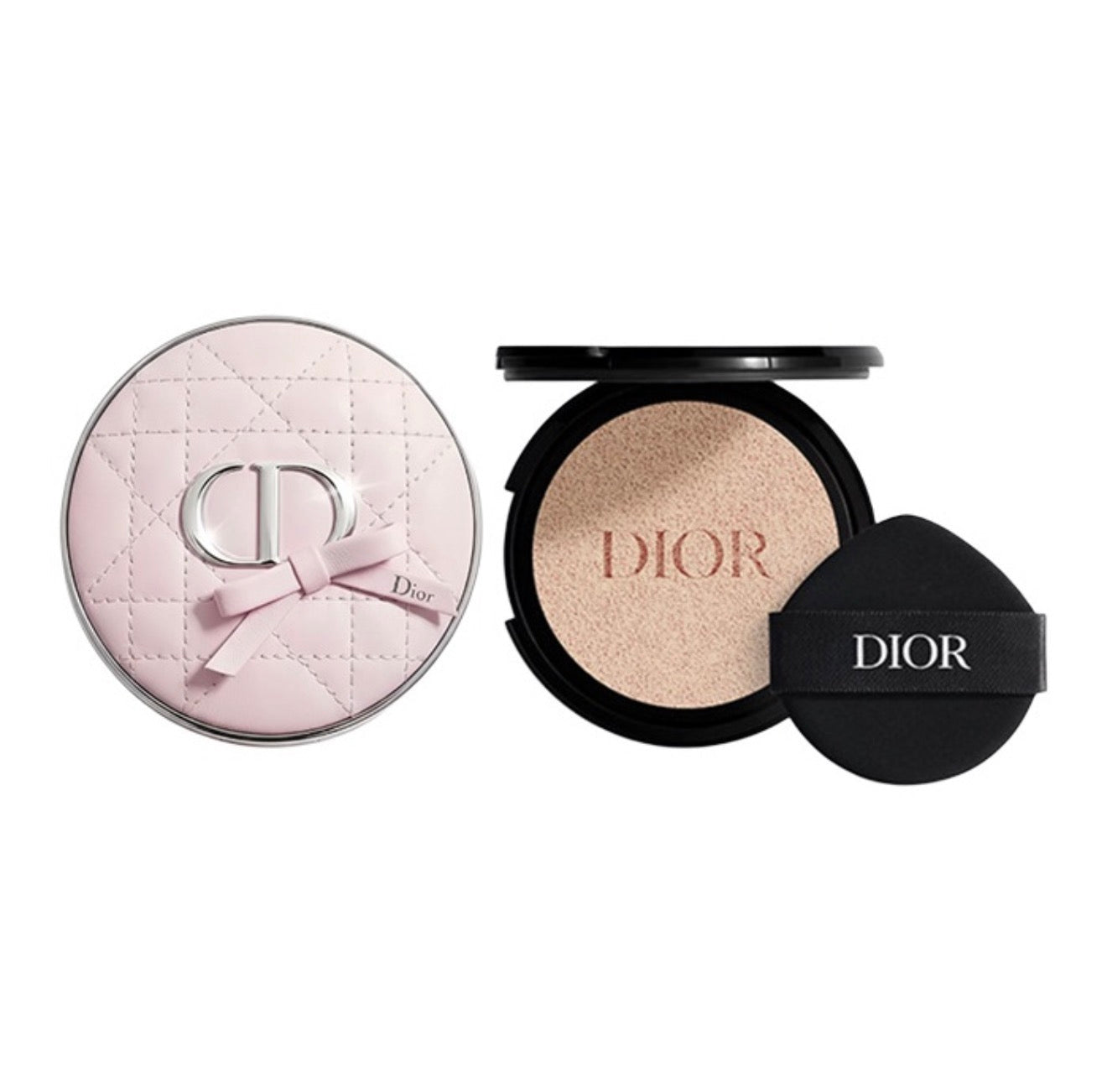 Dior 2026全新 「櫻花粉蝴蝶結」限定氣墊 #PINK BOW （殼+粉芯）