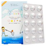 WHC UnoCardio®CHEWY 小超人 兒童咀嚼啫喱魚油 增強免疫力 促進眼腦發育 30粒